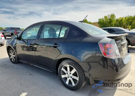 2012 Nissan Sentra 2.0 из США, поврежденный, VIN 3N1AB6AP0CL780704